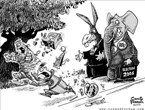 Political Cartoons by Cox & Forkum