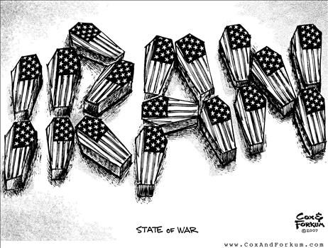 Political Cartoons by Cox & Forkum