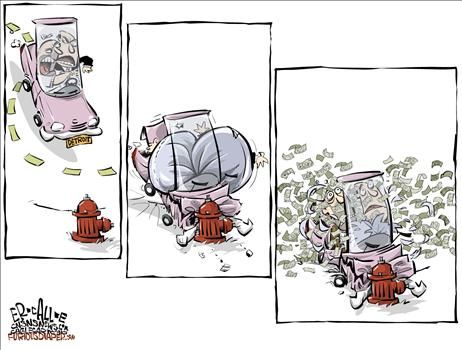 Political Cartoon by Eric Allie