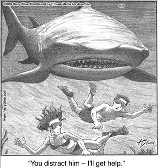 Political Cartoon by  Bliss