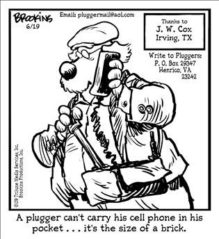 Political Cartoon by  Pluggers