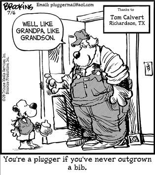 Political Cartoon by  Pluggers
