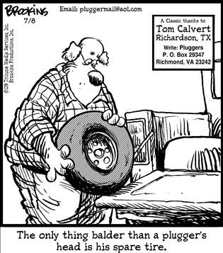 Political Cartoon by  Pluggers