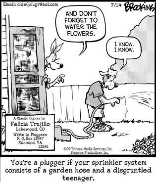 Political Cartoon by  Pluggers