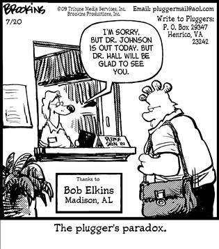 Political Cartoon by  Pluggers