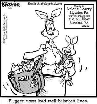 Political Cartoon by  Pluggers