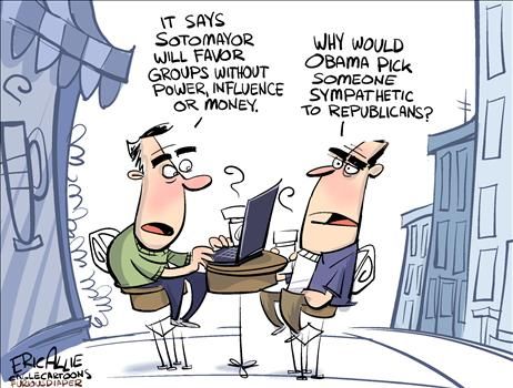 Political Cartoons by Eric Allie
