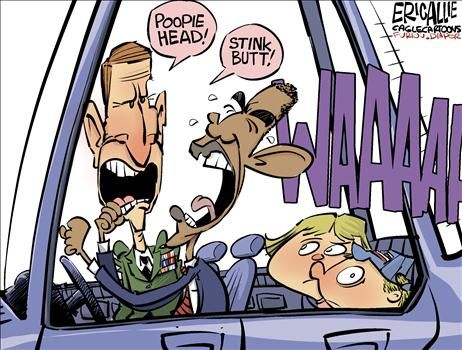 Political Cartoons by Eric Allie