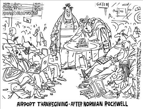 Political Cartoons by Mike Lester
