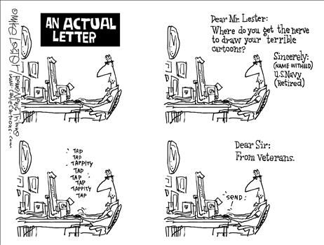 Political Cartoons by Mike Lester