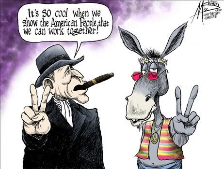 Political Cartoons by Mike Shelton