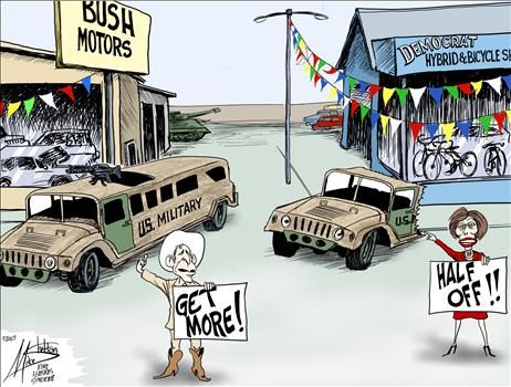Political Cartoons by Mike Shelton