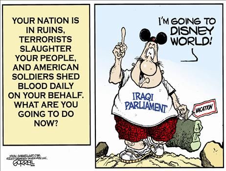 Political Cartoon by Bob Gorrell