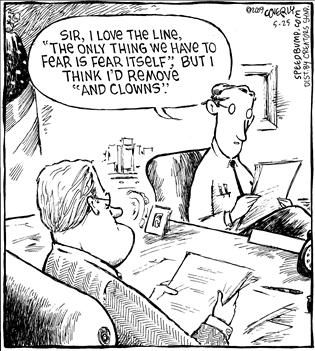 Political Cartoon by  Speed Bump