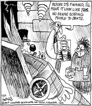 Political Cartoon by  Strange Brew