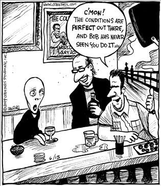 Political Cartoon by  Strange Brew