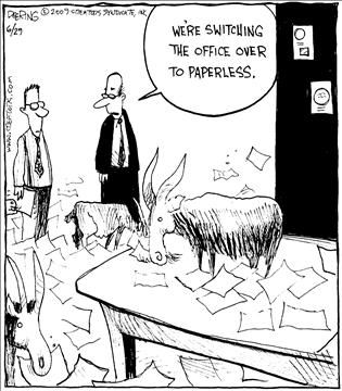 Political Cartoon by  Strange Brew