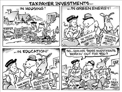 Political Cartoons by Chuck Asay
