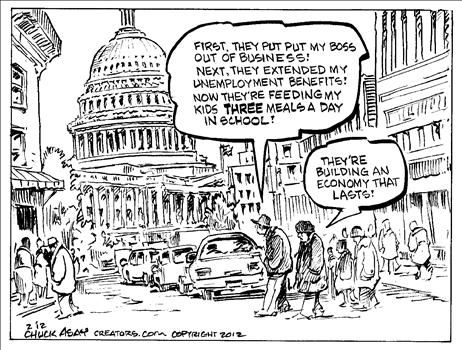 Political Cartoons by Chuck Asay
