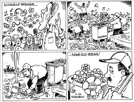 Political Cartoons by Chuck Asay