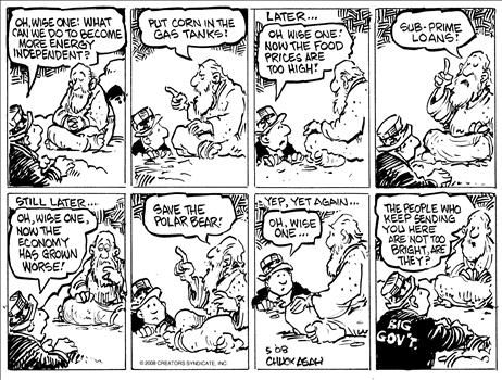 Political Cartoons by Chuck Asay