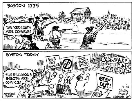 Political Cartoons by Chuck Asay
