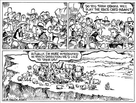 Political Cartoon by Chuck Asay