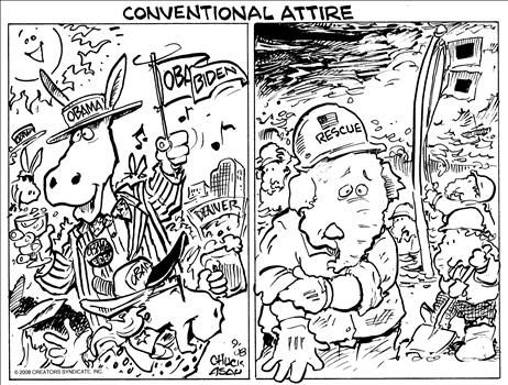 Political Cartoons by Chuck Asay