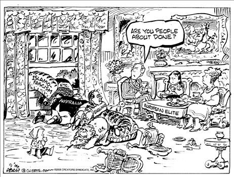Political Cartoons by Chuck Asay