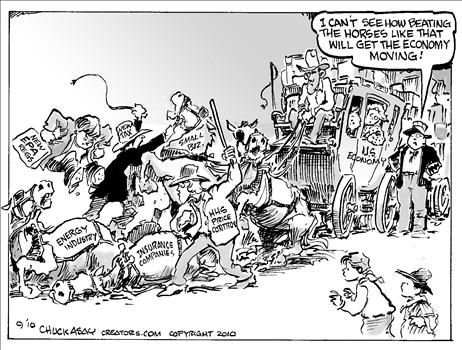 Political Cartoon by Chuck Asay