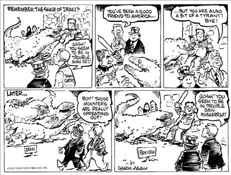 Political Cartoons by Chuck Asay