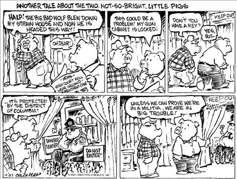 Political Cartoons by Chuck Asay
