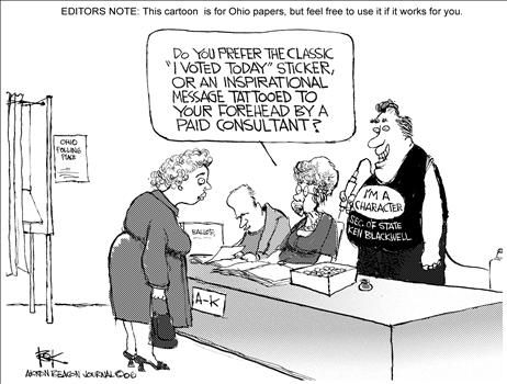 Political Cartoon by Chip Bok