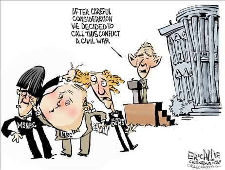 Political Cartoons by Eric Allie