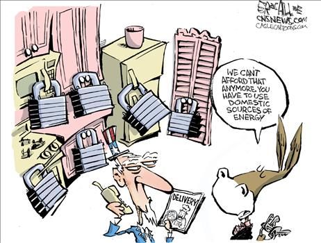 Political Cartoons by Eric Allie