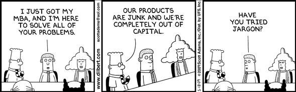 Political Cartoon by  Dilbert