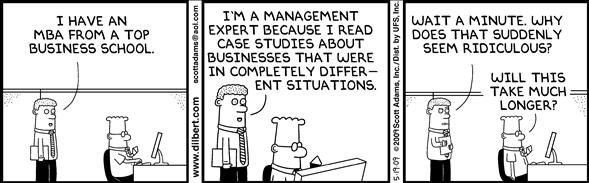 Political Cartoon by  Dilbert