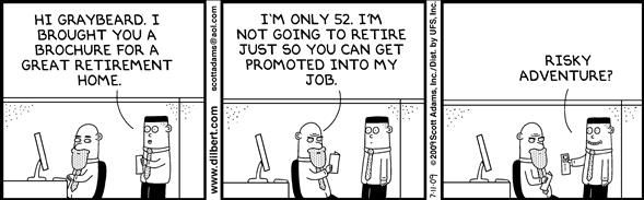 Political Cartoon by  Dilbert