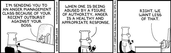 Political Cartoon by  Dilbert
