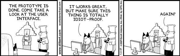 Political Cartoon by  Dilbert