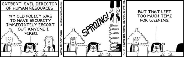 Political Cartoon by  Dilbert