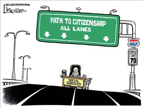 Political Cartoons by Lisa Benson