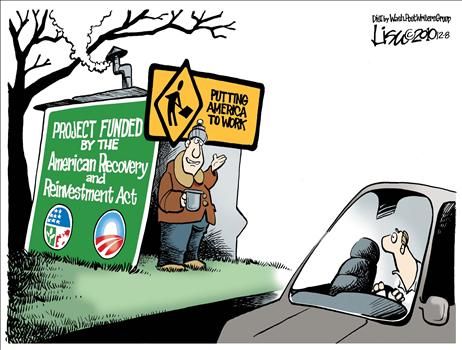 Reinvestment Act cartoon