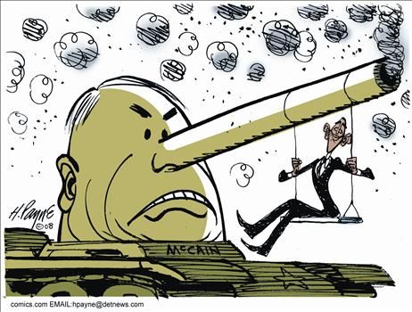 Political Cartoon by Henry Payne