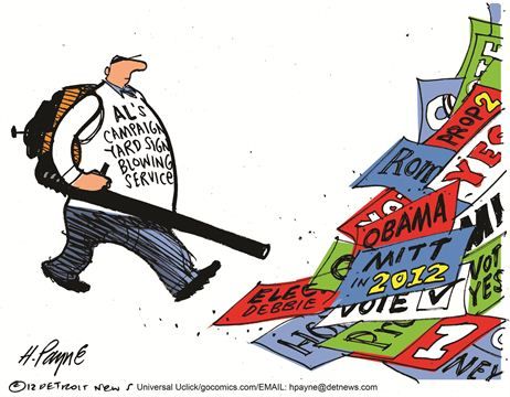 Political Cartoons by Henry Payne