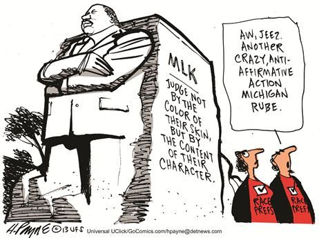 Affirmative Action Political Cartoon Pictures to Pin on Pinterest