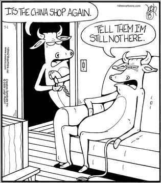 Political Cartoon by  Rubes
