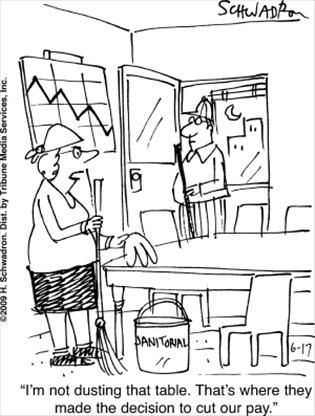 Political Cartoon by  9 to 5