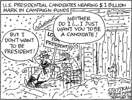 Political Cartoon by Wayne Stayskal