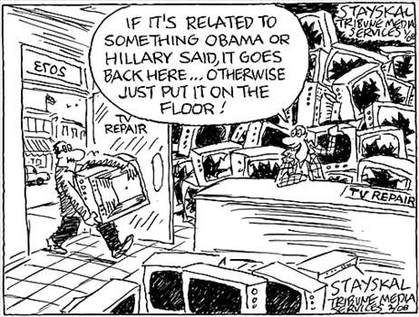 Political Cartoon by Wayne Stayskal